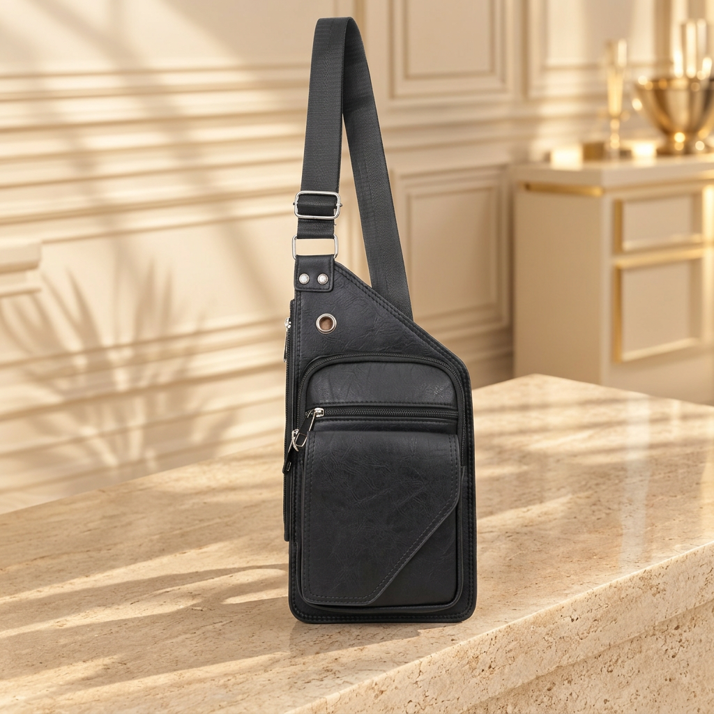 Cross Body with matching boutique background